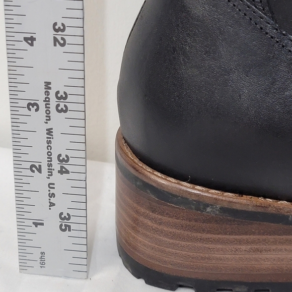 David Tate Palmar Boot Women's Black Nubuck Leather Size 10WW - Picture 9 of 11